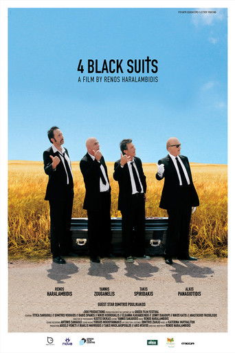 4 Black Suits movie poster