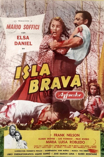 Isla brava movie poster