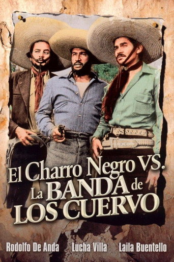 El charro Negro contra la banda del cuervo movie poster