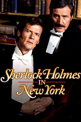 Sherlock Holmes in New York movie poster