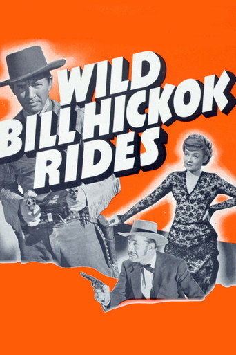 Wild Bill Hickok Rides movie poster
