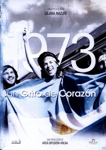 1973, un grito del corazón movie poster