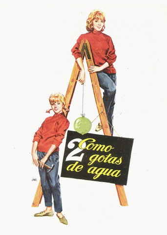 Como dos gotas de agua movie poster