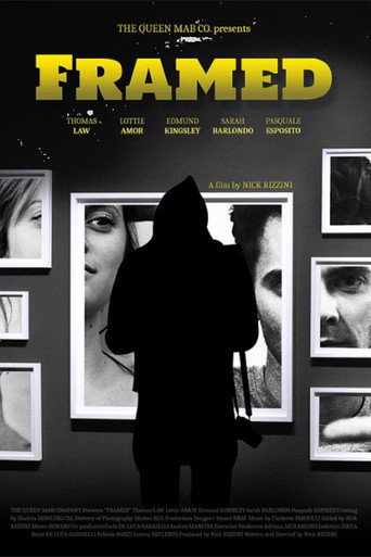 Framed movie poster