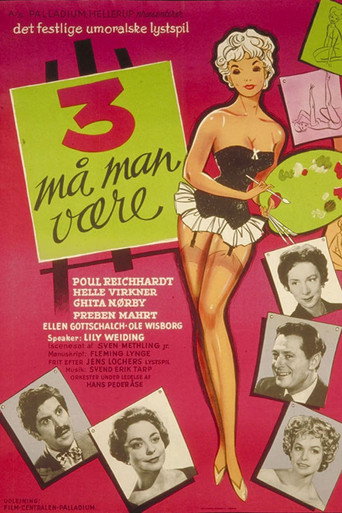 3 må man være movie poster