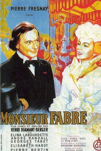 Amazing Monsieur Fabre movie poster