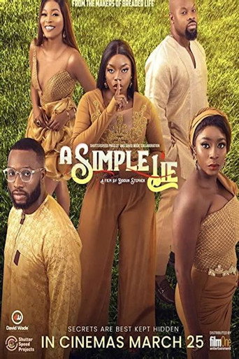 A Simple Lie movie poster