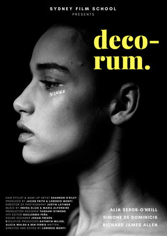 Decorum movie poster