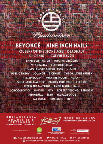 Nine Inch Nails :  Budweiser Made In America Festival movie poster