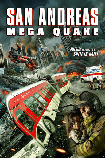 San Andreas Mega Quake movie poster