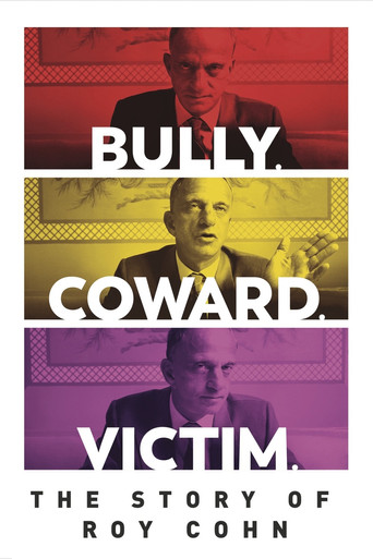 Bully. Coward. Victim. The Story of Roy Cohn movie poster