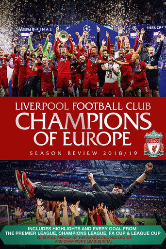 Liverpool Football Club Champions of Europe Season Review 2018/19 movie poster