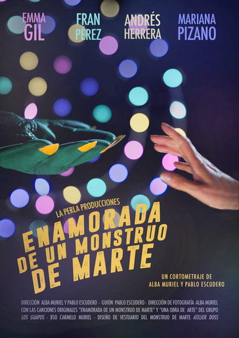 In love with a monster from Mars movie poster