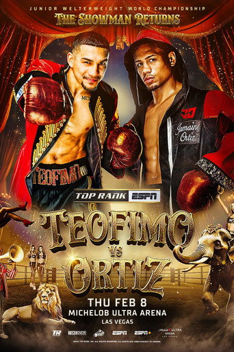 Teofimo Lopez vs. Jamaine Ortiz movie poster