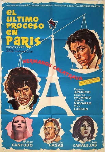 El último proceso en París movie poster