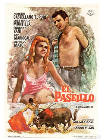 El paseíllo movie poster