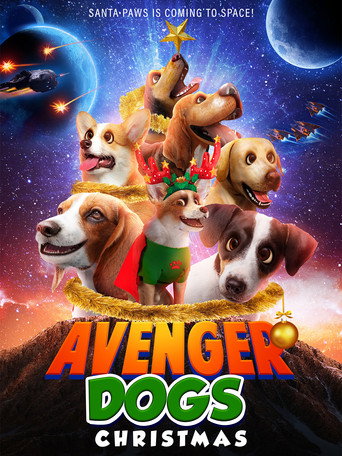 Avenger Dogs Christmas movie poster