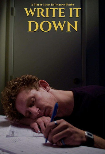 Write It Down movie poster