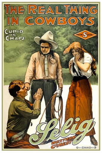 The Real Thing in Cowboys movie poster