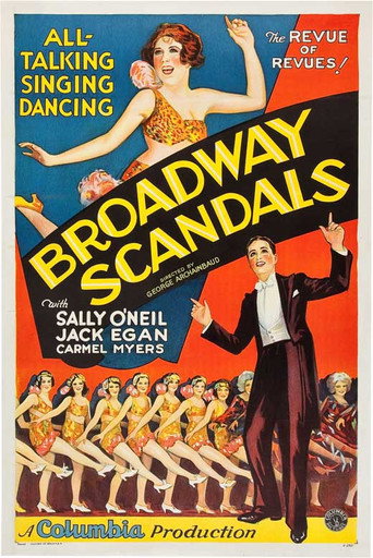 Broadway Scandals movie poster