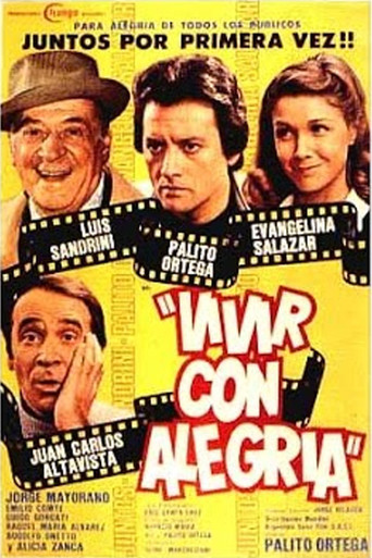 Vivir con alegría movie poster