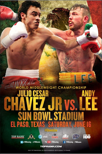Chavez Jr. vs Lee movie poster