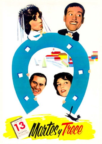 Martes y trece movie poster