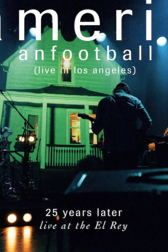 American Football (Live in Los Angeles) movie poster