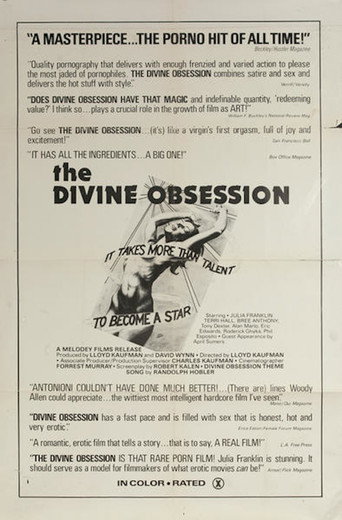 The Divine Obsession movie poster