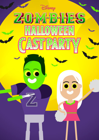 ZOMBIES Halloween Cast Party movie poster