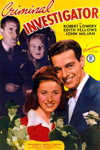 Criminal Investigator movie poster