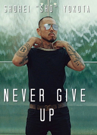 NEVER GIVE UP movie poster