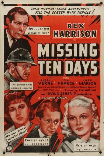 Ten Days in Paris movie poster