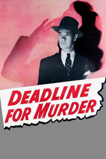 Deadline for Murder movie poster