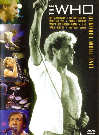 The Who: Live from Toronto movie poster