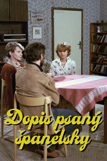 Dopis psaný španělsky movie poster
