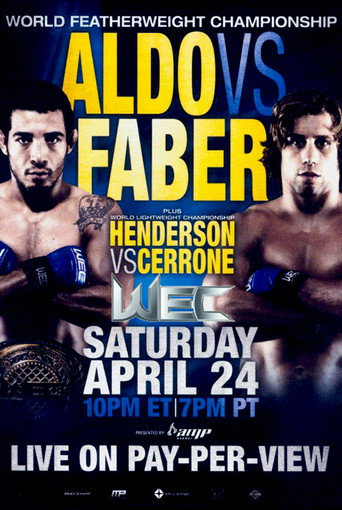 WEC 48: Aldo vs. Faber movie poster