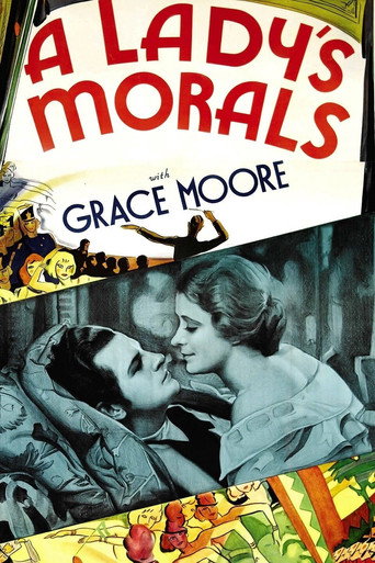A Lady's Morals movie poster