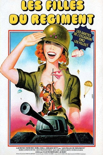 Les filles du régiment movie poster