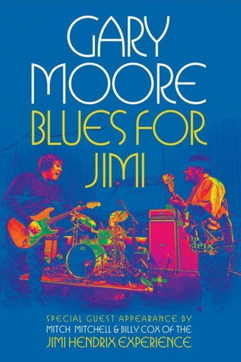 Gary Moore: Blues for Jimi movie poster