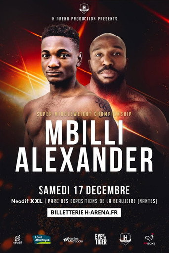 Christian Mbilli vs. Vaughn Alexander movie poster