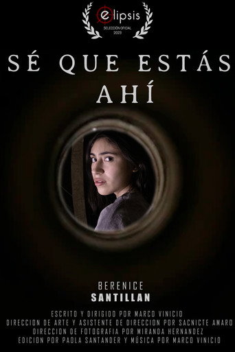 Sé que estas ahí movie poster