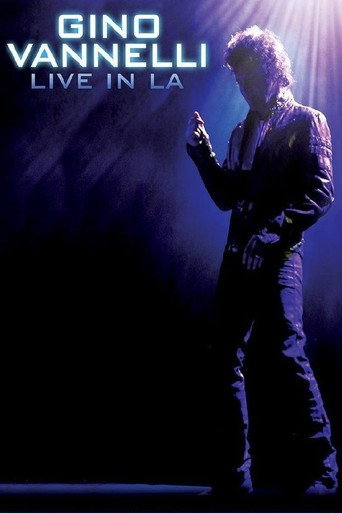 Gino Vannelli - Live In LA movie poster