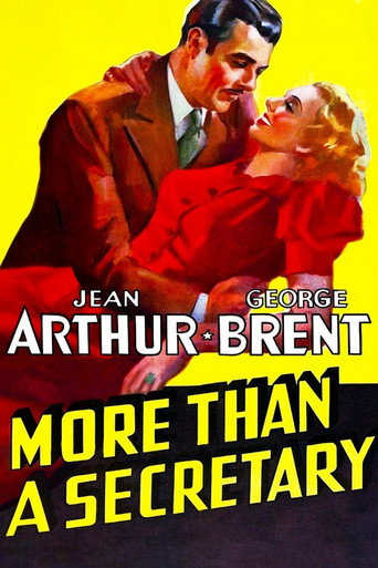 More Than a Secretary movie poster