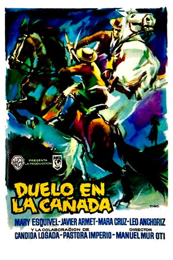 Duelo en la cañada movie poster
