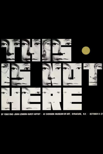 Yoko Ono: This Is Not Here movie poster