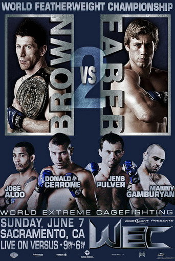 WEC 41: Brown vs. Faber 2 movie poster