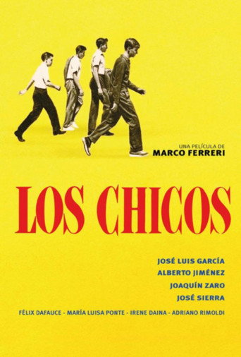 Los chicos movie poster