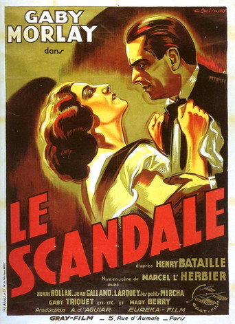 Le Scandale movie poster