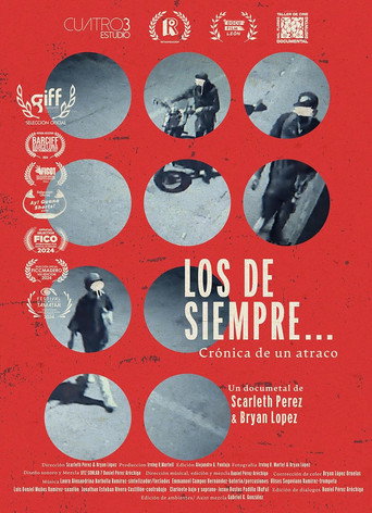 Los de siempre... crónica de un atraco movie poster